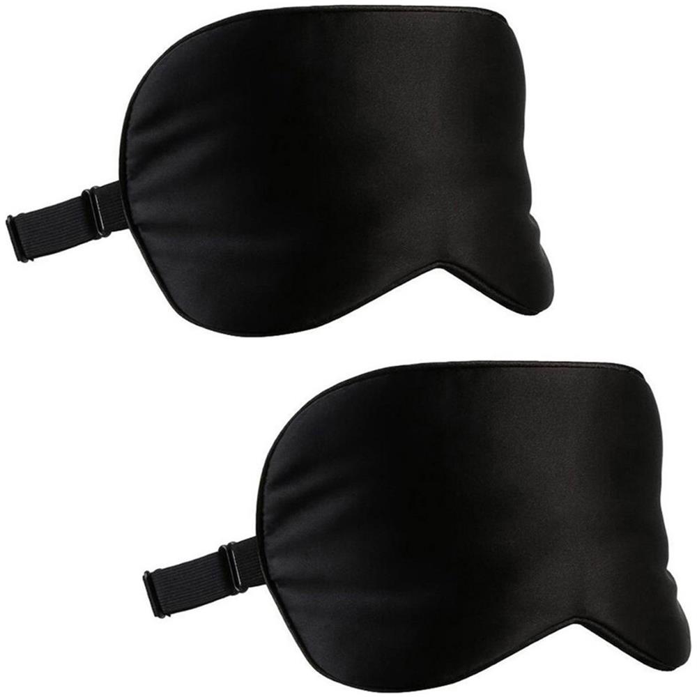 Mascherina Per Dormire 100% Seta 2-pack - Foto 1