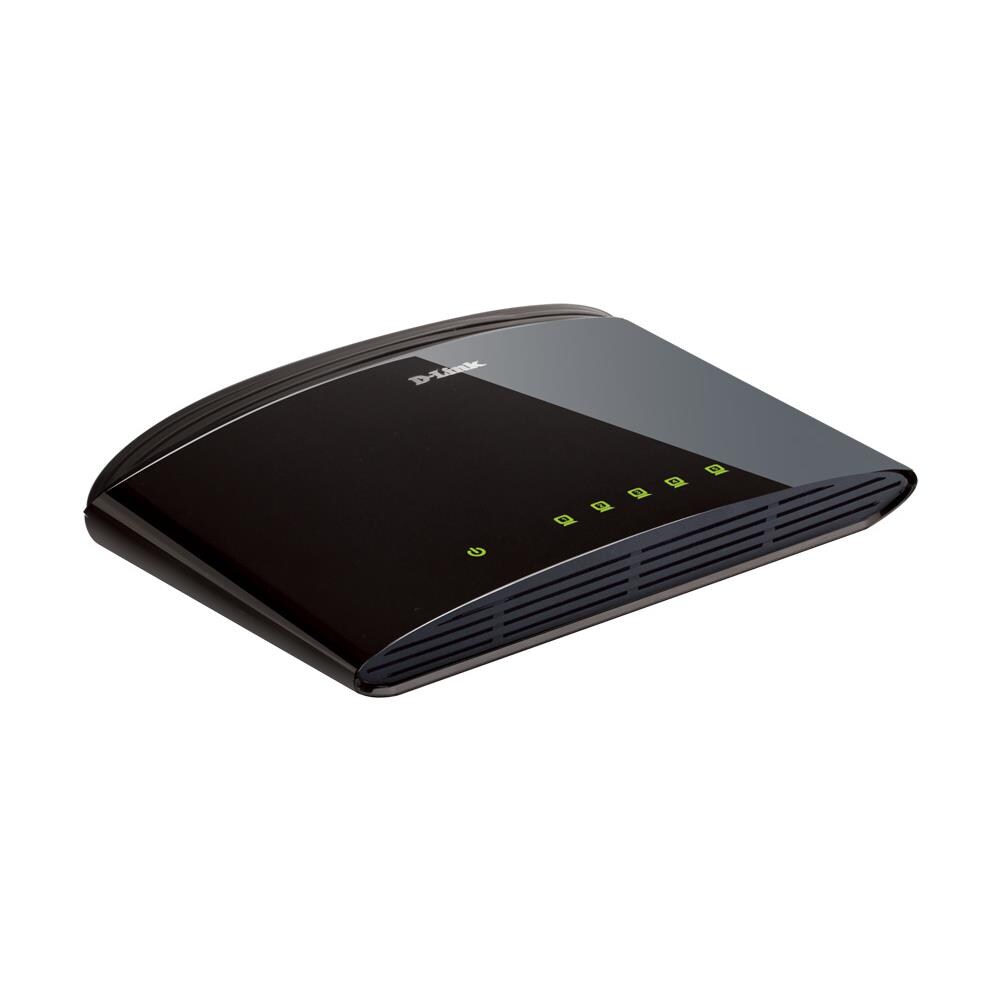 DES-1005D Non gestito Fast Ethernet (10/100) Nero - Foto 1