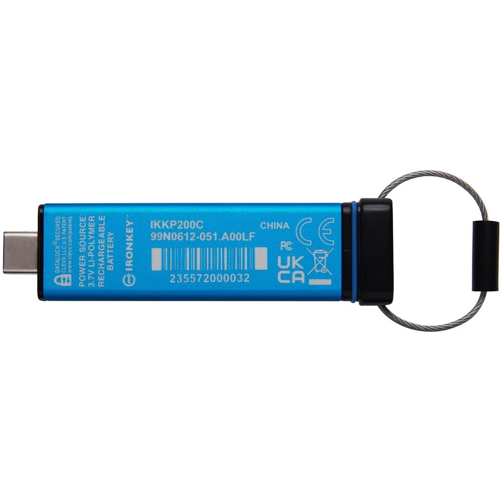 IronKey Keypad 200C USB-C da 256 GB, FIPS 140-3 livello 3 (in fase di approvazione) AES-256 - Foto 2