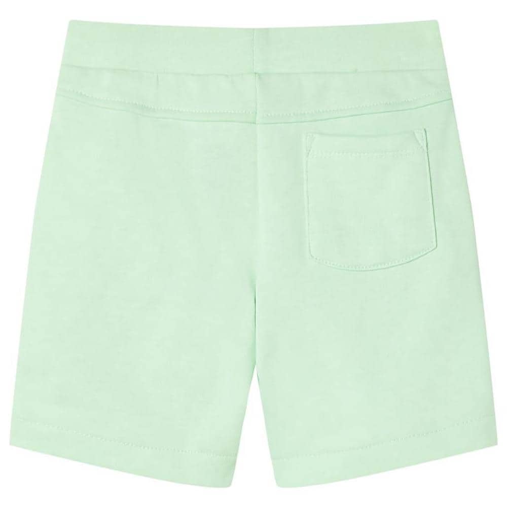 Pantaloncini per Bambini con Coulisse Verde Brillante 128 - Foto 2