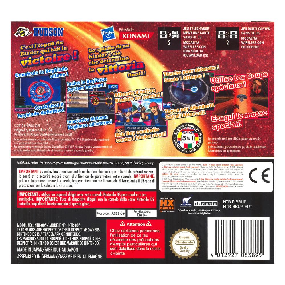 NDS - Beyblade Metal Fusion + Beyblade Spin Cyber Pegasus 100HF - Foto 2
