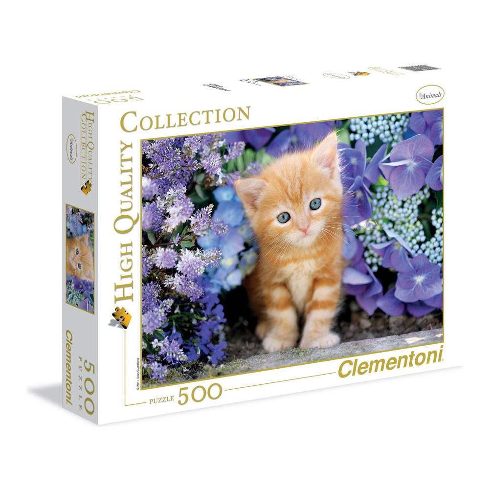 Puzzle 500 Pz - High Quality Collection - Gattino Rosso - Foto 1