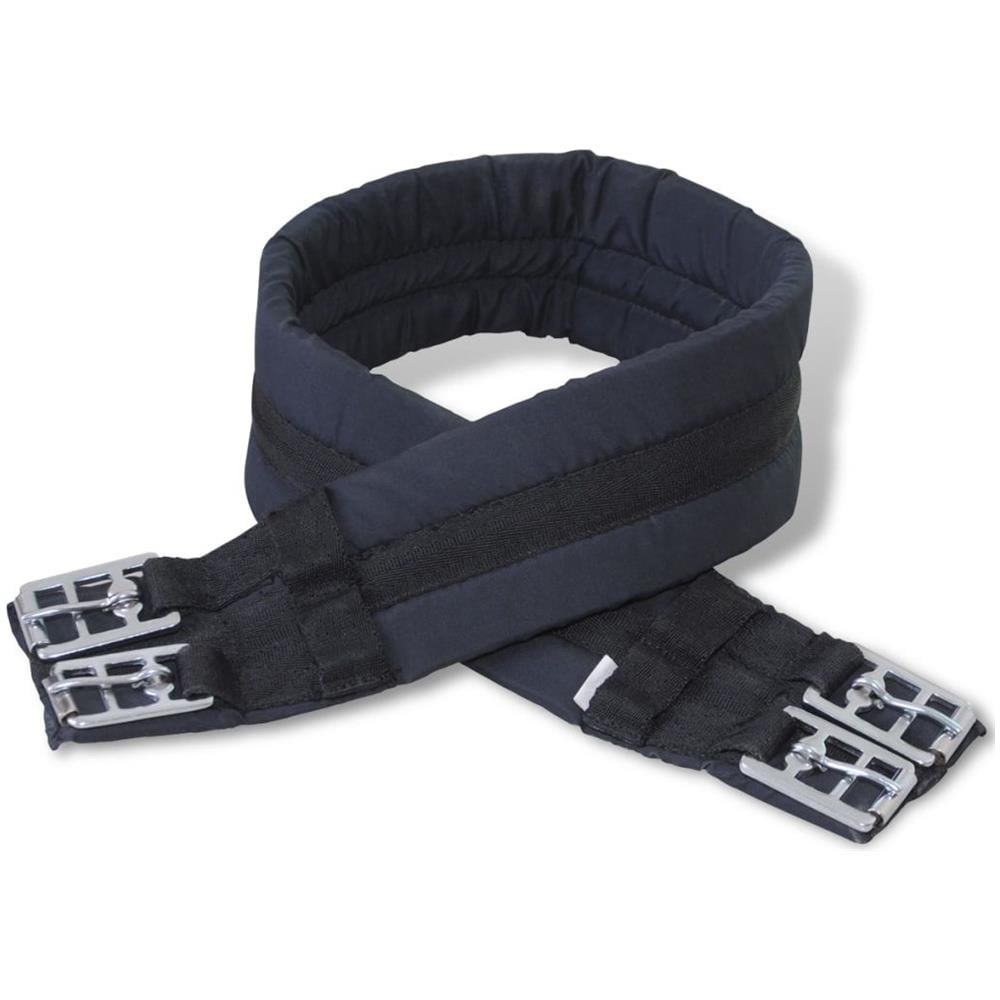 Set Sella Equitazione 17,5"" In Pelle Naturale Nera 18 Cm 5-in-1 - Foto 19