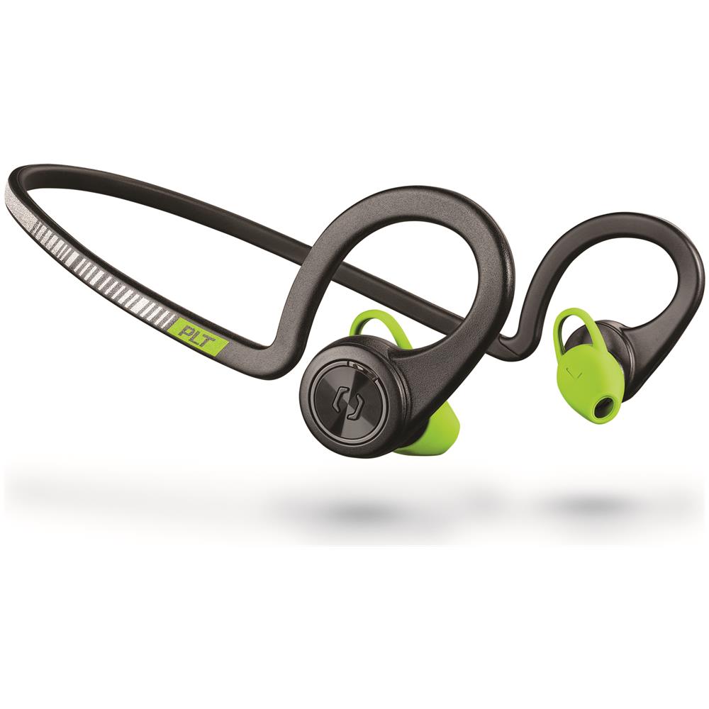 BackBeat FIT Bluetooth cuffia auricolare passa nuca, nero e verde - Foto 1