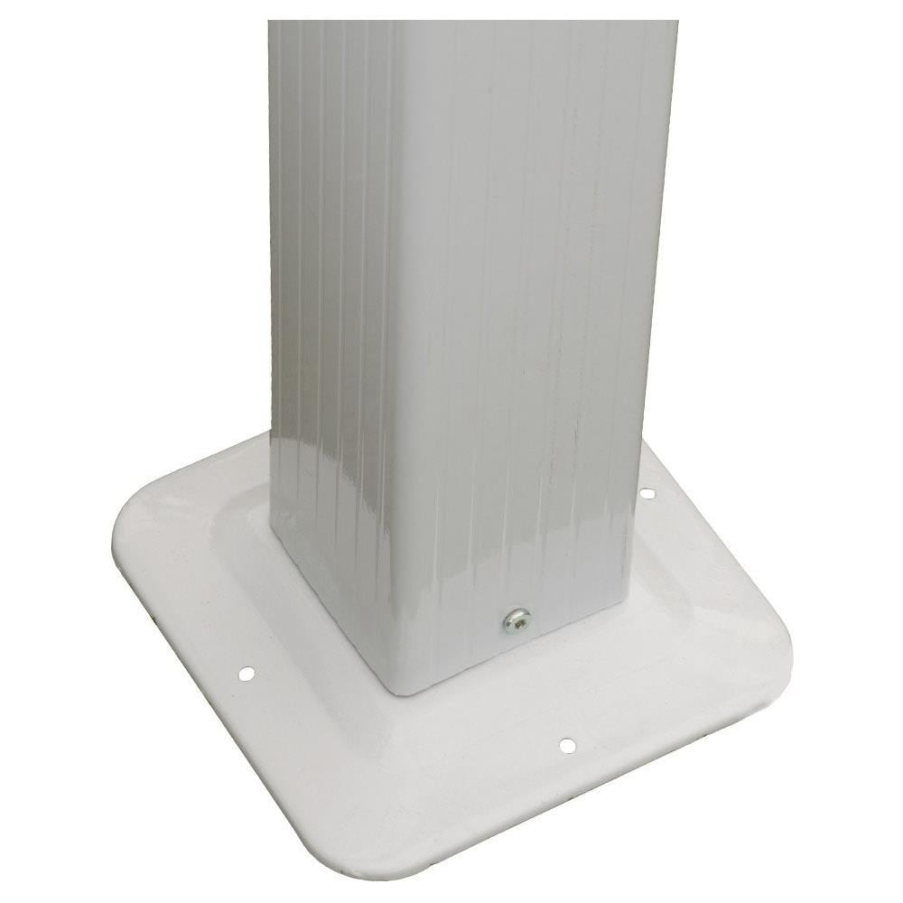 Gazebo Di Design 3 X 4 In Alluminio Super Robusto Con Telo Bianco Per Esterno E Giardino - Foto 2