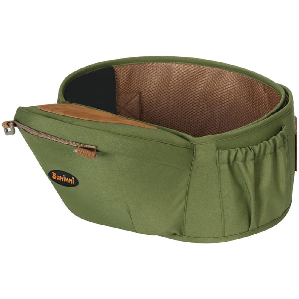 3-in-1 Marsupio Portabimbi Con Sedile Porta 15 Kg Bnbc003-gr - Foto 7