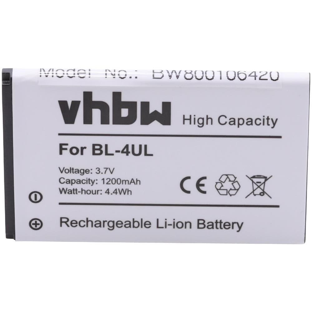 Li-ion Batteria 1200mah (3.7v) Per Cellulari E Smartphone Microsoft 3310 2017, New 3310, Ta-1008, Ta-1030 - Foto 2