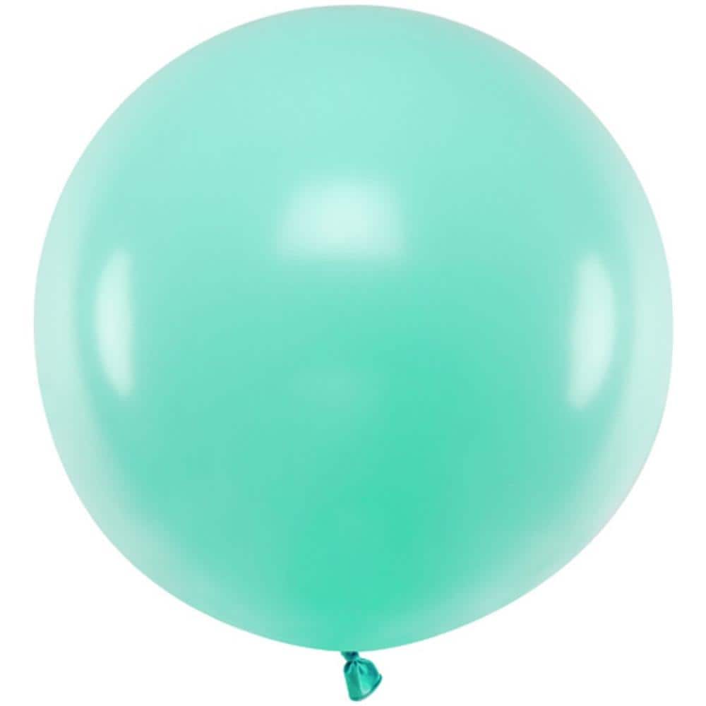 Partydeco - Palloncino In Lattice Gigante Menta 60 Cm - Foto 1