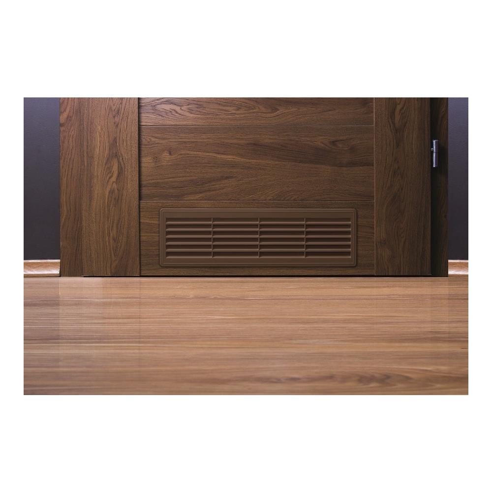 120x440mm Interno Della Griglia Di Ventilazione Del Portello Del Ventilatore Di Sfiato Dell'aria Del Collare Bianco - Foto 2