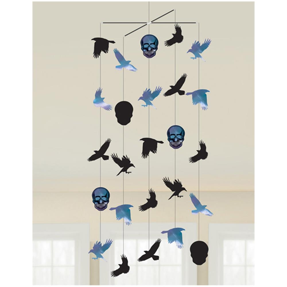 Amscan - Decorazione Boneshine Fever Da Sospendere 1 M X 40 Cm - Foto 1