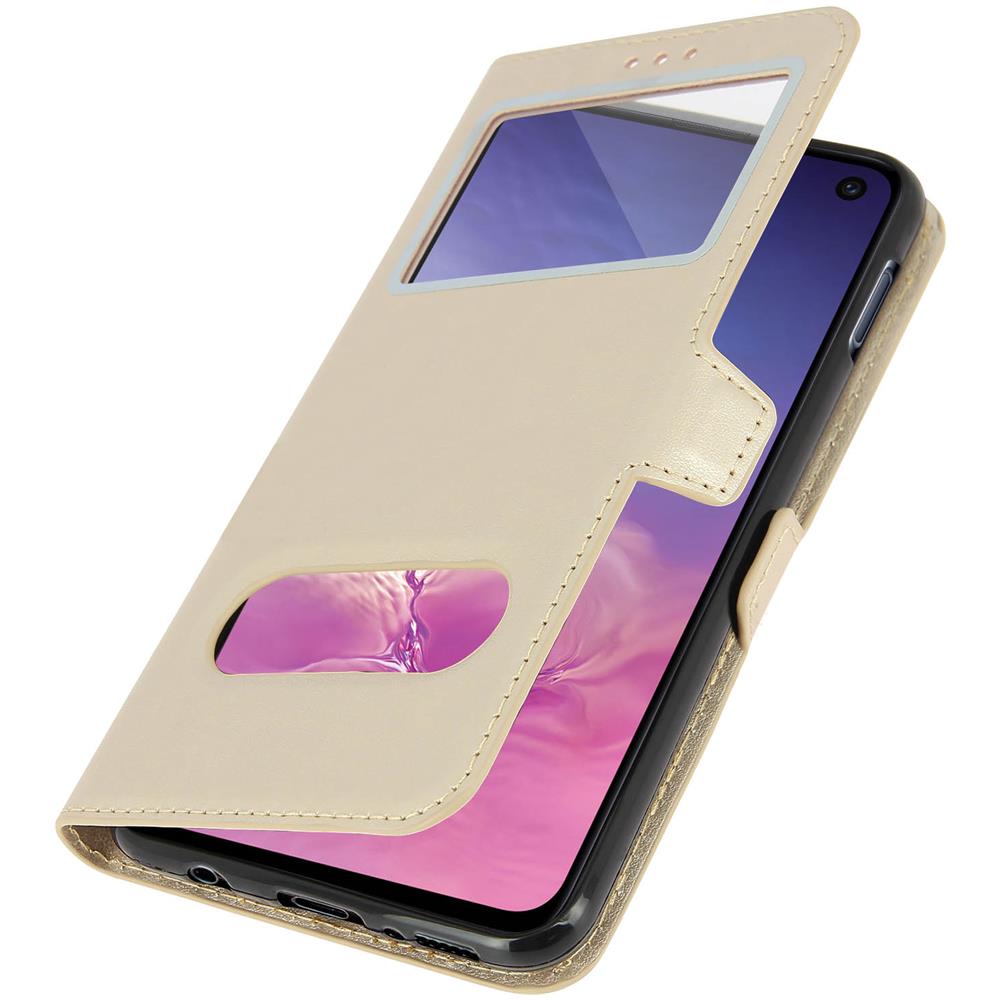 Custodia Per Samsung Galaxy S10e Sportellino 2x Finestre Cover Silicone - Foto 5