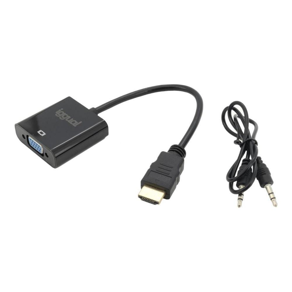 Uguale Adattatore Hdmi A Vga + Audio (3,5 Mm) - Foto 2