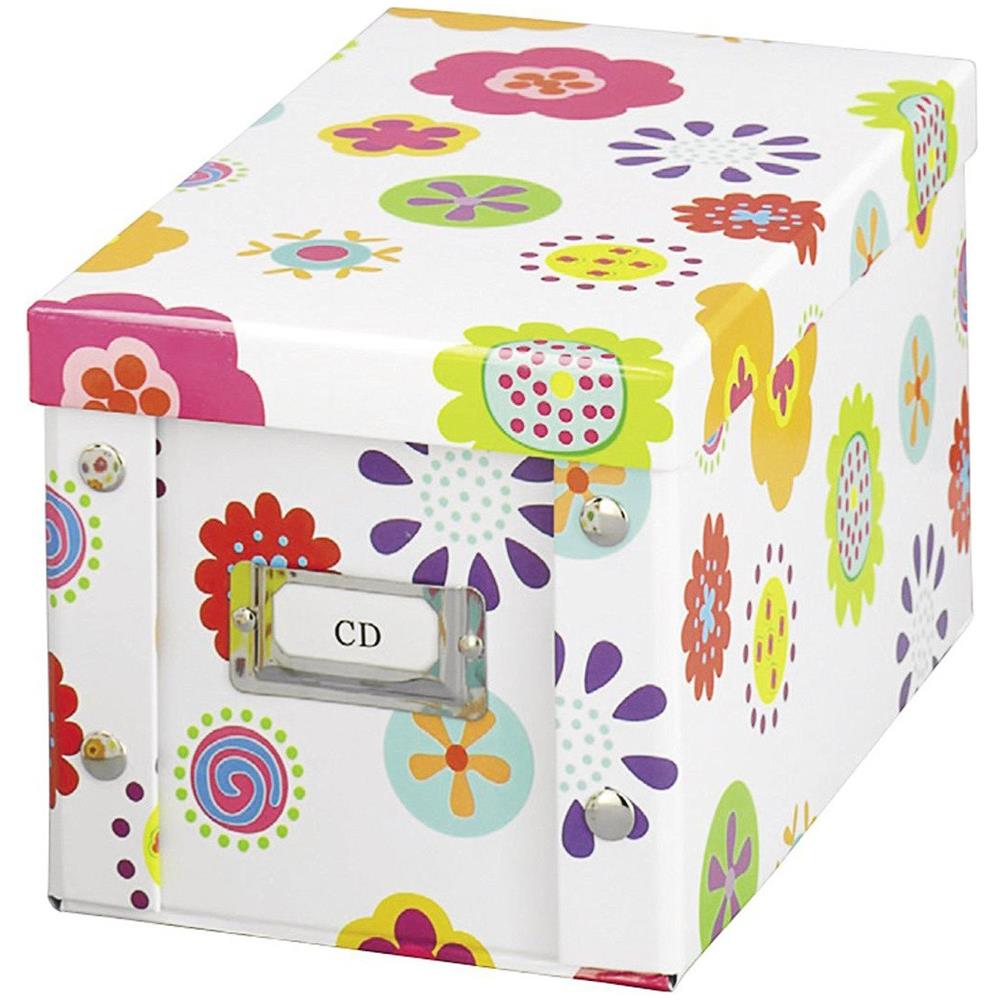 Scatola Cd, 20 Pezzi - Tema Floreale, - Foto 1