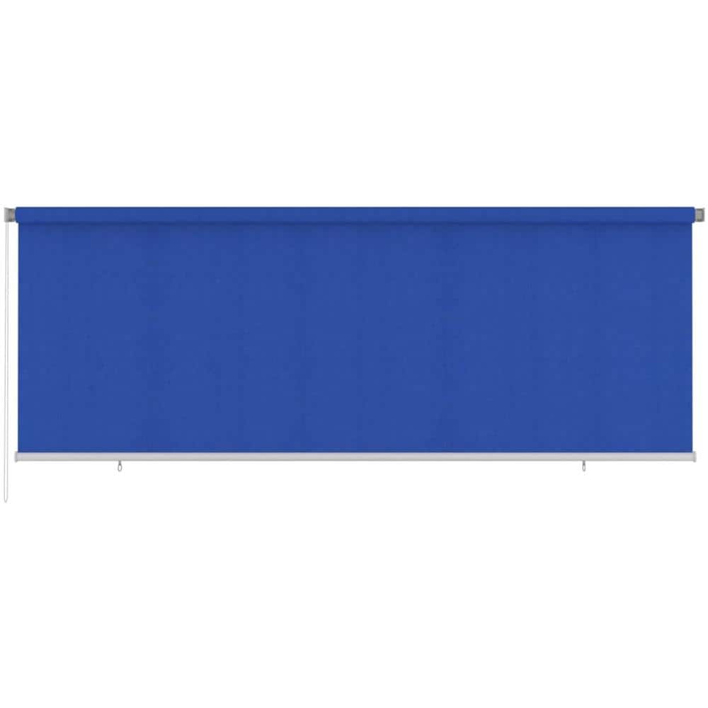 Tenda A Rullo Per Esterni 400x140 Cm Blu Hdpe - Foto 1