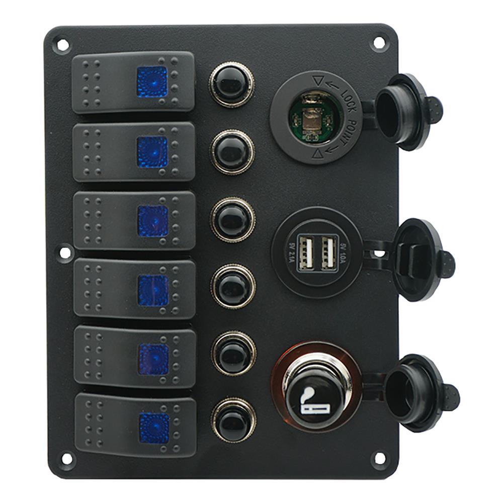 Pannello Elettrico Nero - Foto 1