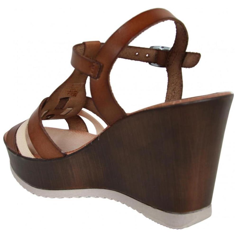 Sandali Donna 30124 R1 Beige-marrone 38 - Foto 2