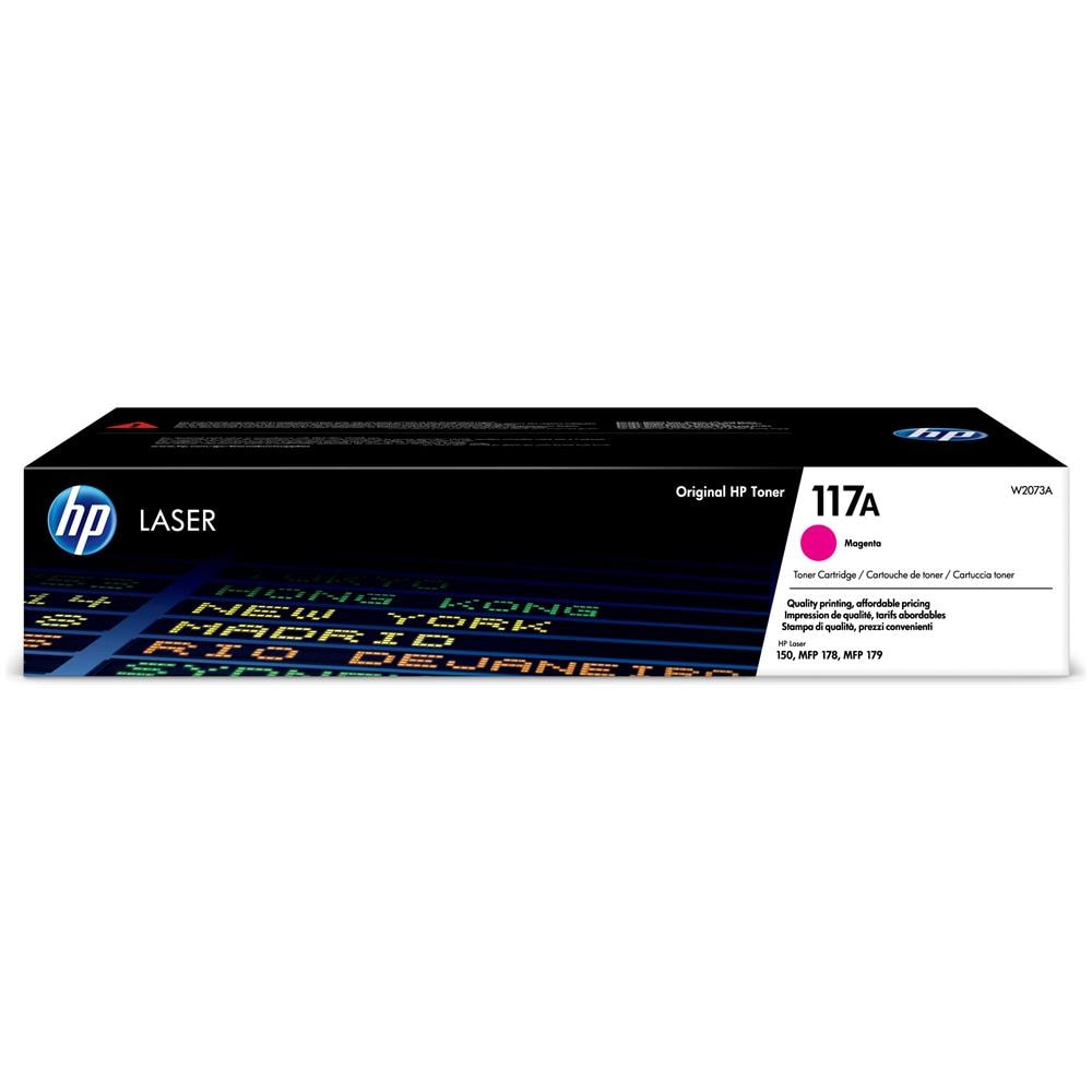 TONER - 117A W2073A, Cartuccia Originale da 700 Pagine, con Stampanti Color LaserJet Serie 150 e Color Laserjet Serie MFP 170, Magenta - Foto 2