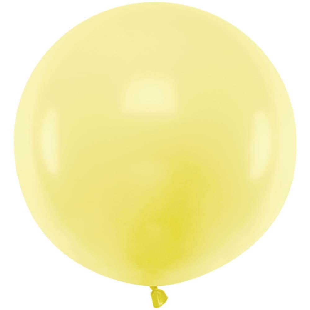 Partydeco - Palloncino In Lattice Gigante Giallo 60 Cm - Foto 1