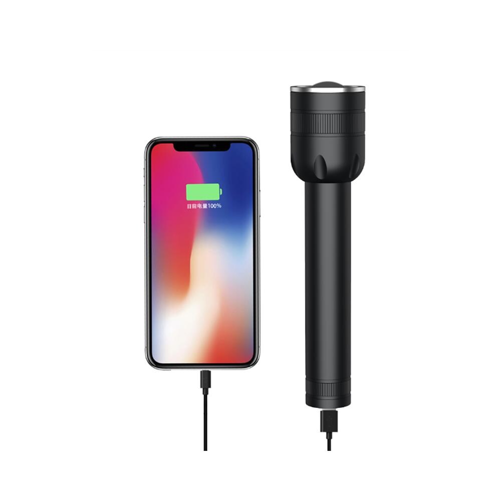Torcia Ricaricabile A Led Cree T6 & Powerbank - Foto 1