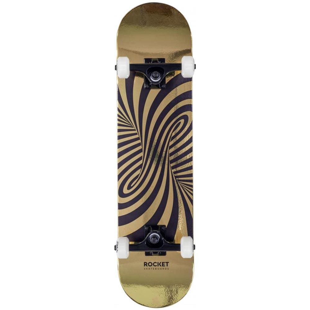 Skateboard Twisted Foil 7.50"" Gold - Foto 1