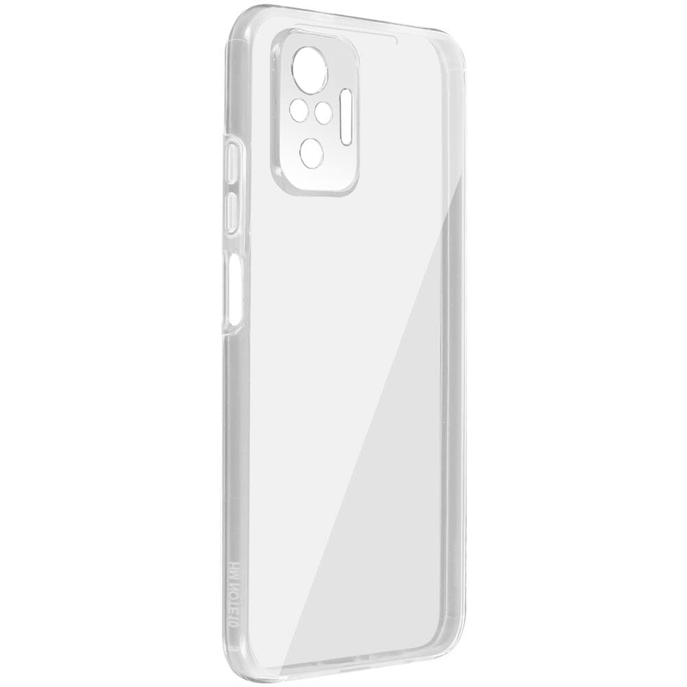 Cover Xiaomi Redmi Note 10 Pro, Retro Rigido E Fronte Flessibile, Trasparente - Foto 5