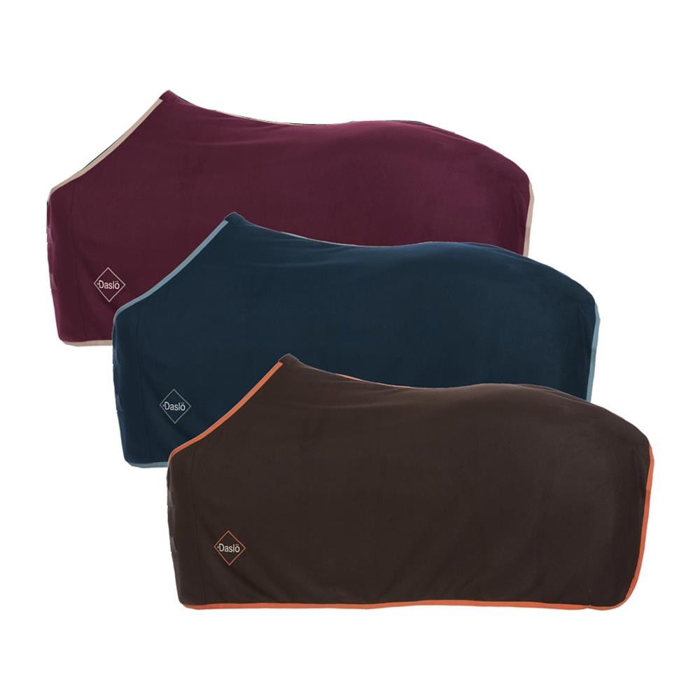 Coperta Daslö Pony In Pile Anti-pilling 250g Con Chiusura Anteriore E Passante Per La Coda 100 Cm Garrese / coda - Foto 1