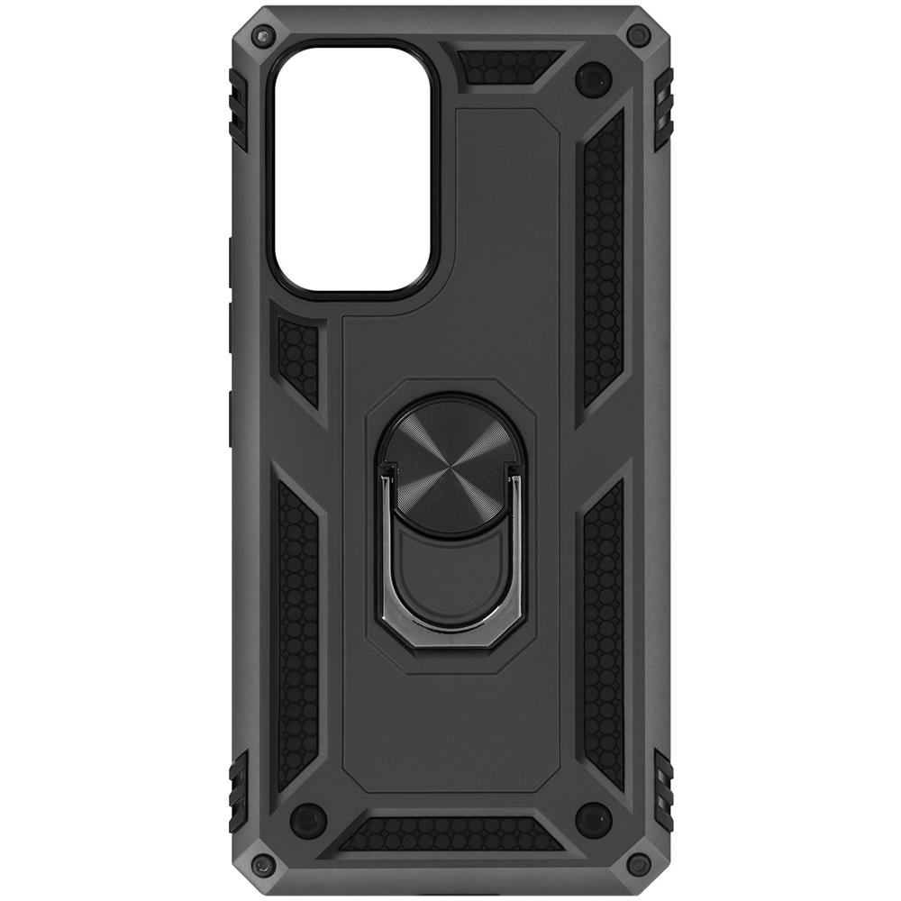 Cover Samsung Galaxy A53 5g Anti-urto Ibrida Anello Funzione Supporto Nera - Foto 1