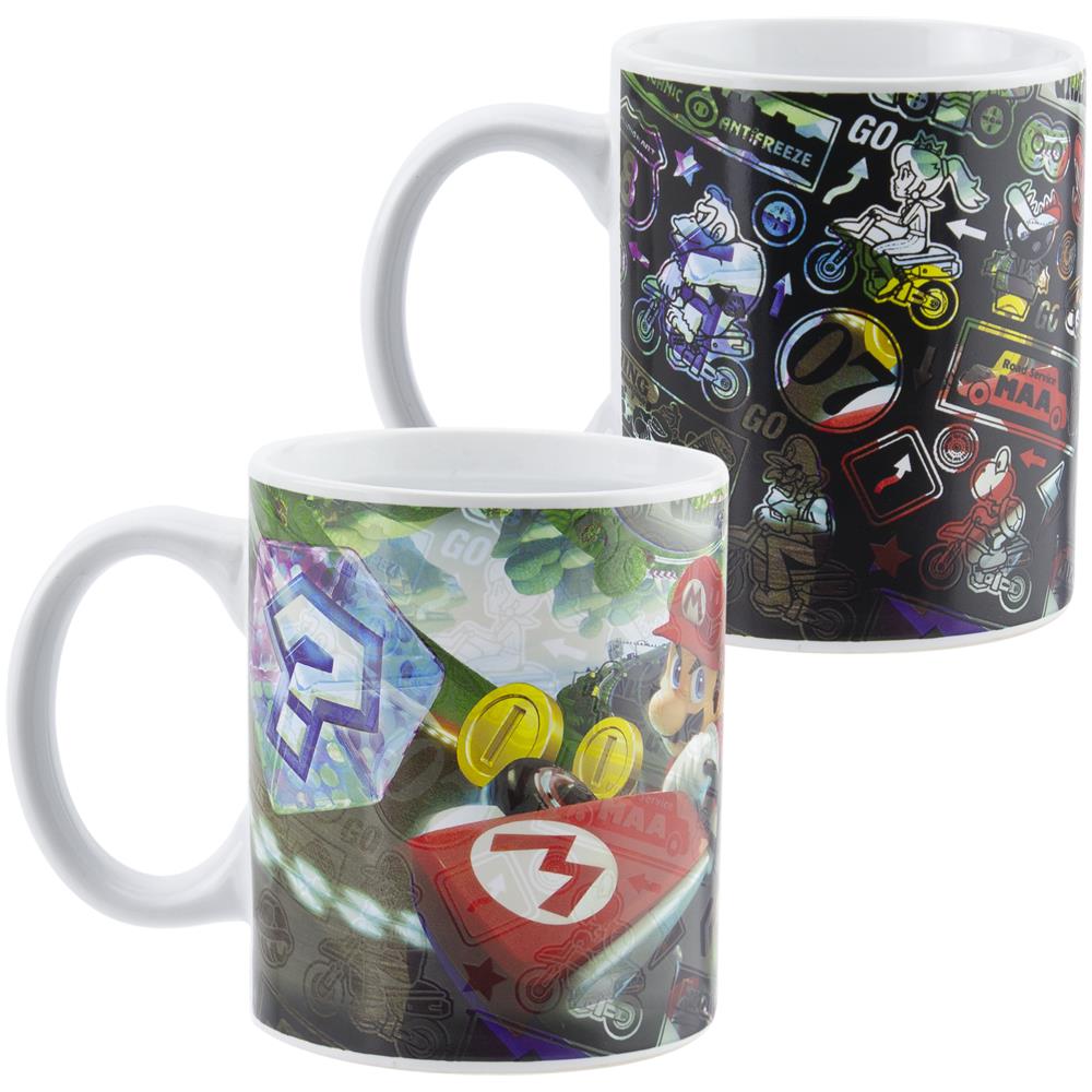 Super Mario Kart Heat Change Mug - Tazza Da Caffè Grande Da 300 Ml - Paladone Products - Foto 2