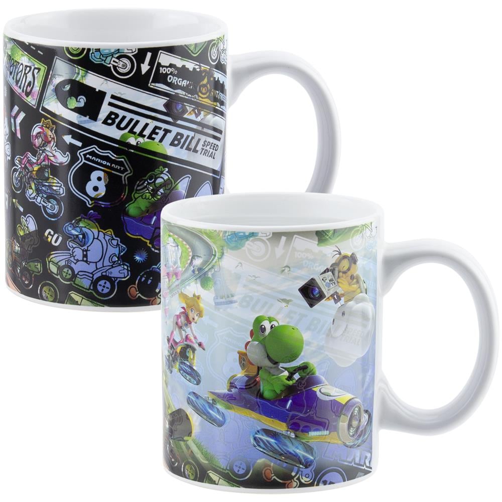 Super Mario Kart Heat Change Mug - Tazza Da Caffè Grande Da 300 Ml - Paladone Products - Foto 5