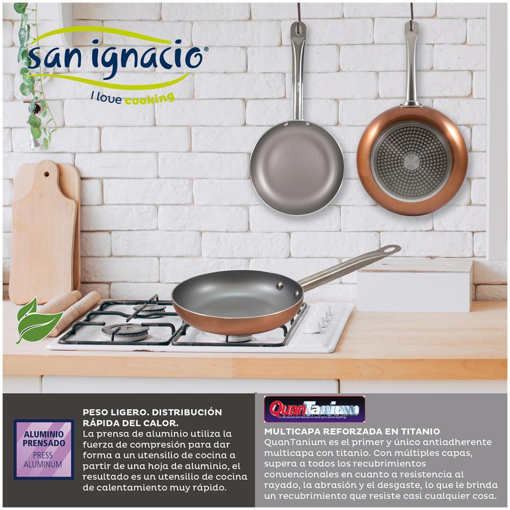 Cassel 12 Pezzi In Acciaio Inox Con Padelle (18/22/26 Cm) Optimum Plus In Alluminio Stampato - Foto 8