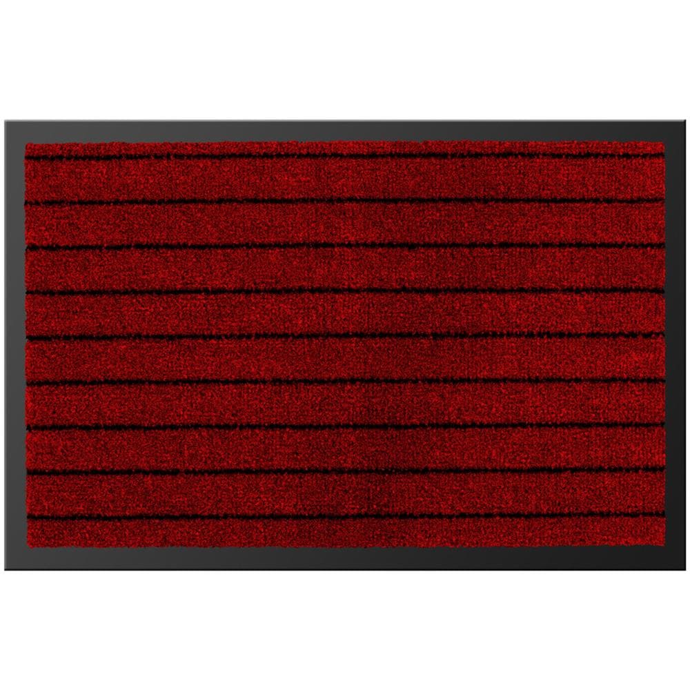 Tappeto Zerbino Entrata Ingresso Casa Esterno Interno Antiscivolo Asciugapassi Alaska 40x60 Bordeaux - Foto 1