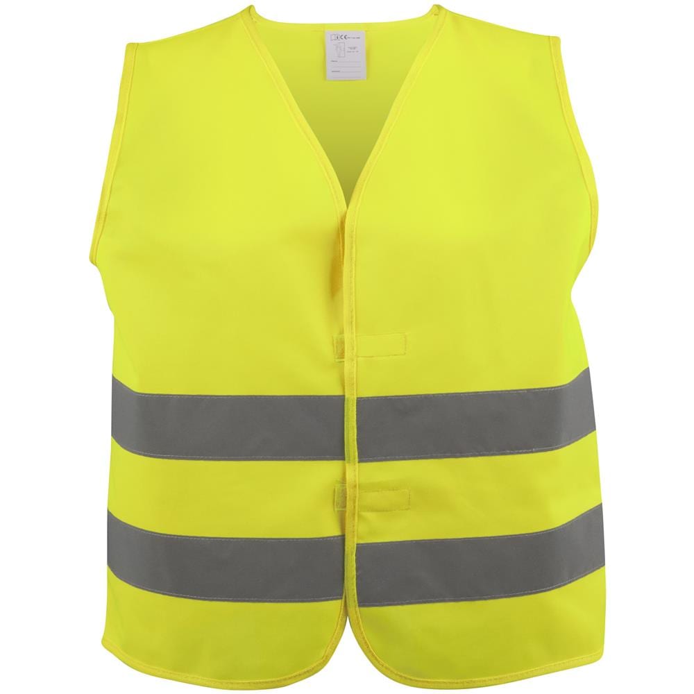 Gilet Di Sicurezza, Gilet Ad Alta Visibilità In Taglia Universale Per Adulti Giallo - Foto 1