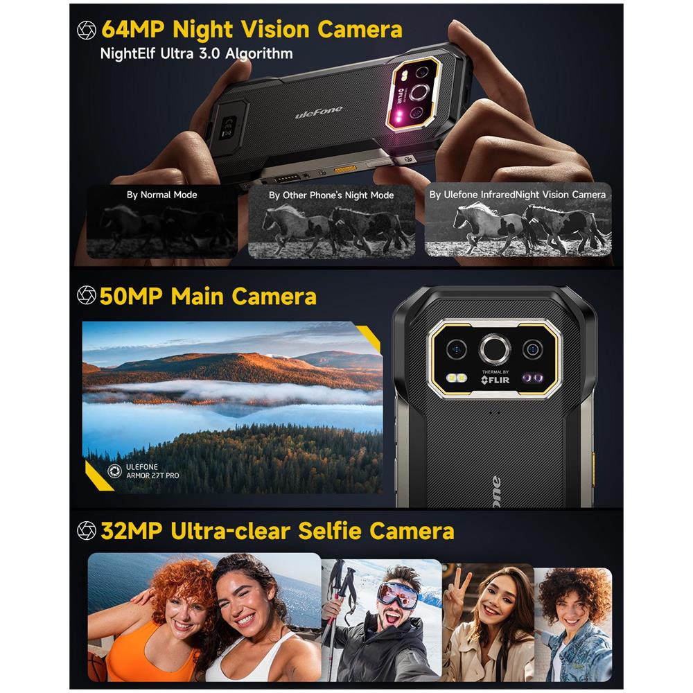 Armor 27T Pro Plus 5G Rugged 256GB 12GB Ram Black - Foto 7