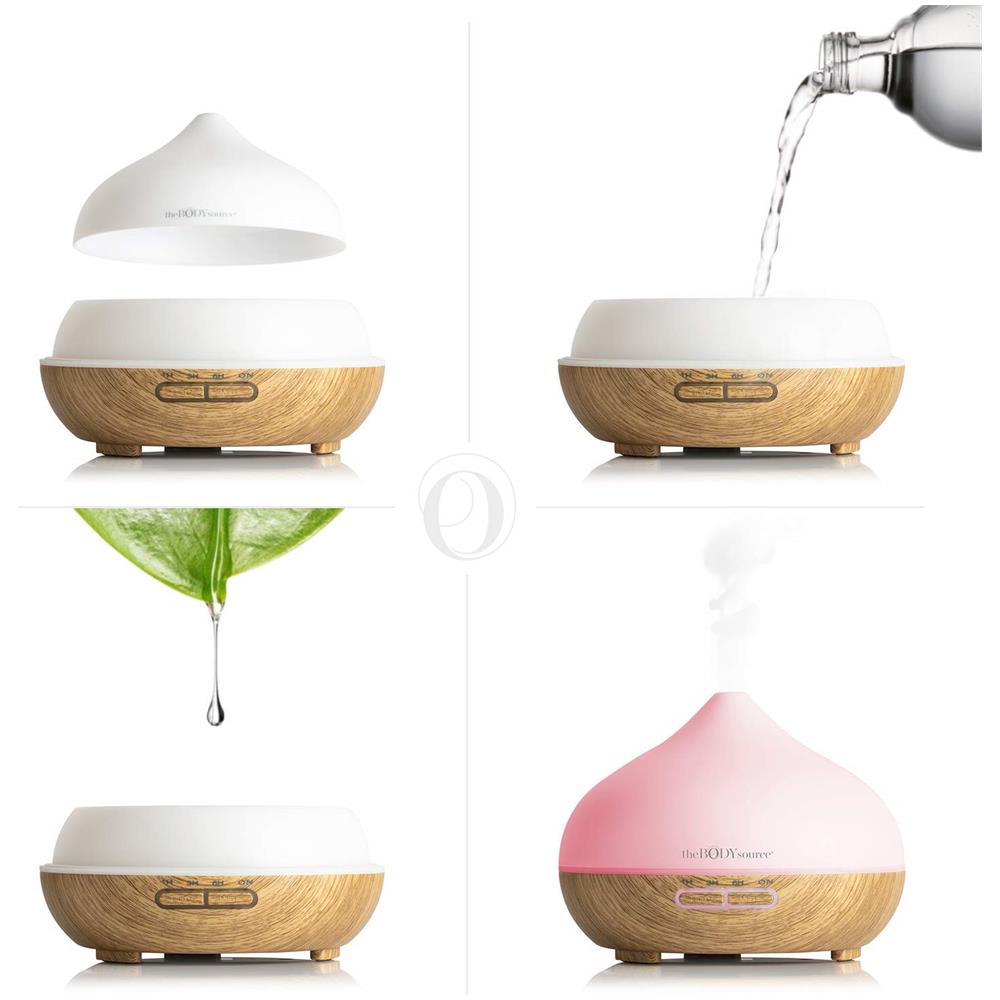 Diffusre Di Aromi Per Oli Essenziali Con Luci Led Di 7 Colori (300ml)  - Foto 2
