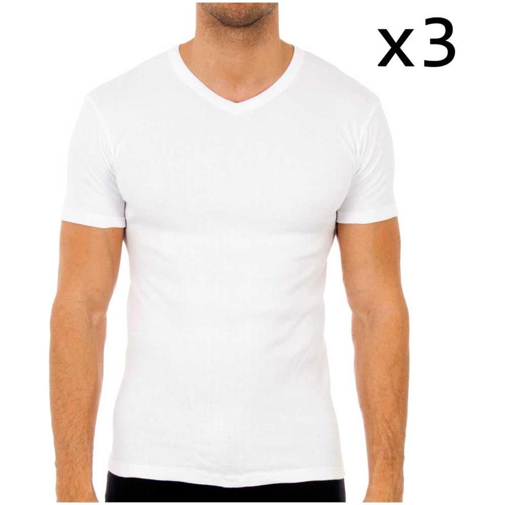 Intimo Abanderado 0205 Pack 3 S / s Thermal Abbigliamento Uomo 56 - Foto 1