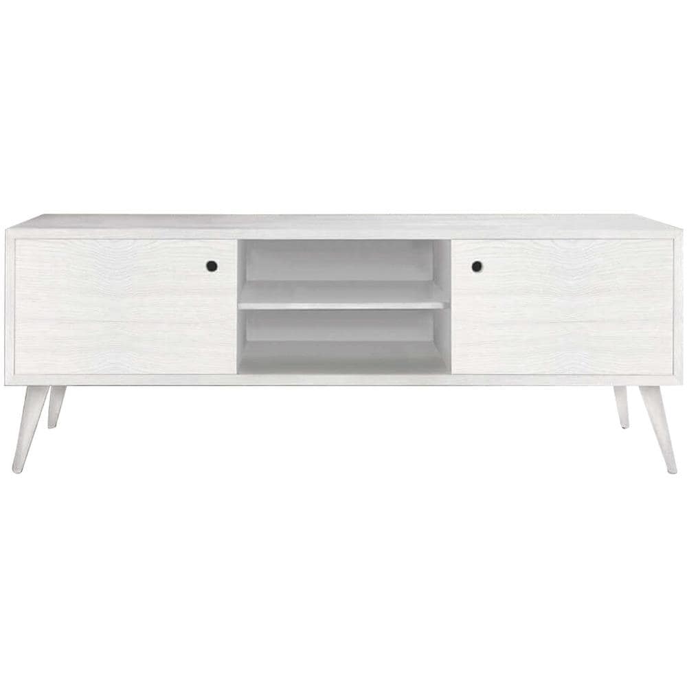 Brody - Mobile Porta Tv Moderno In Abete Spazzolato - Foto 1
