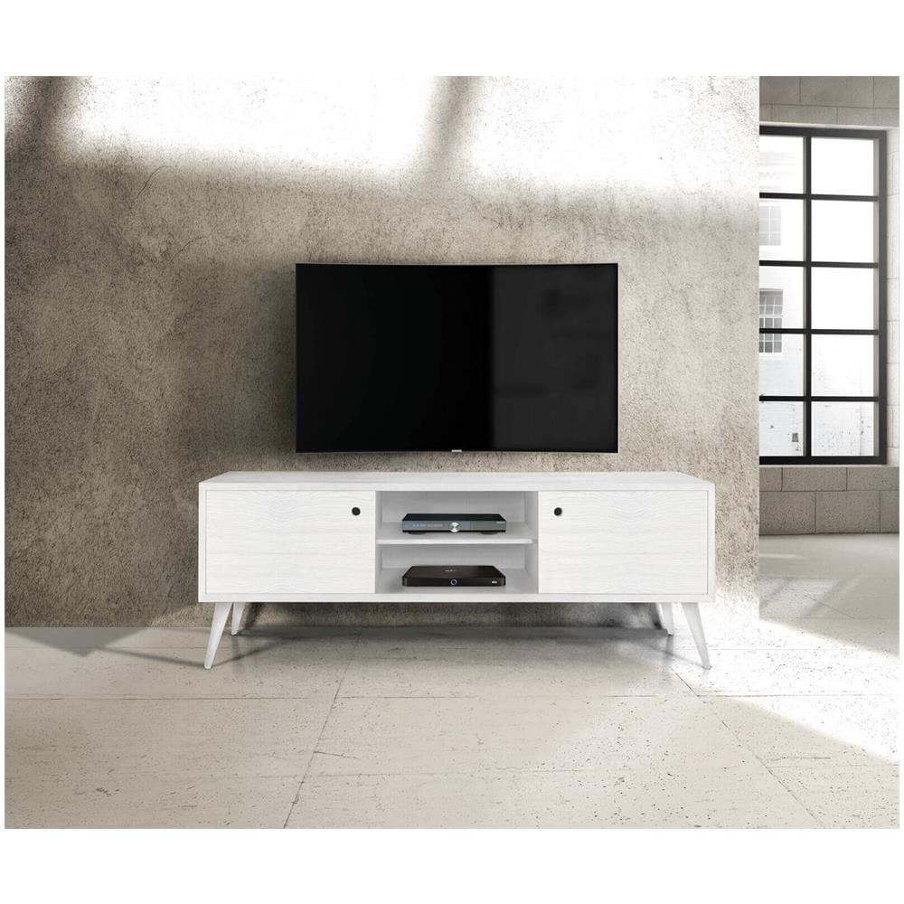 Brody - Mobile Porta Tv Moderno In Abete Spazzolato - Foto 3