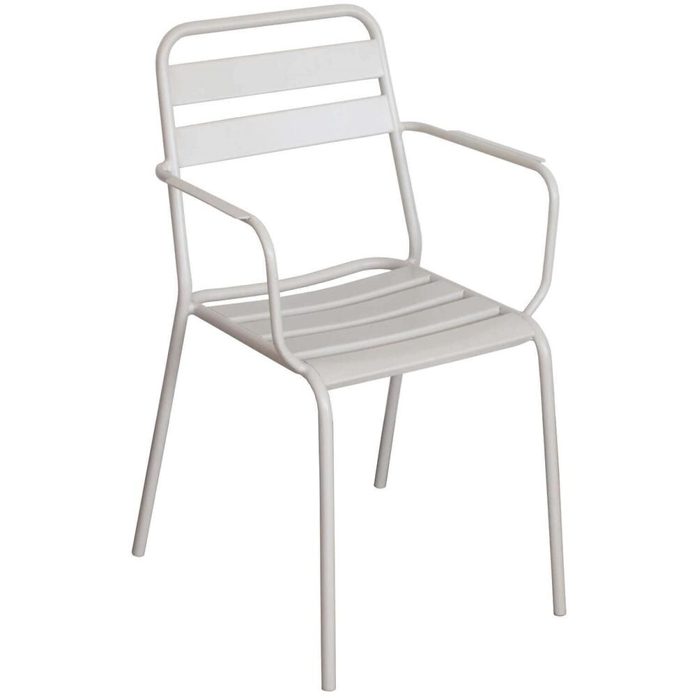 Romanus - Set Tavolo Da Giardino Ø 60 Compreso Di 2 Poltrone In Ferro - Foto 4