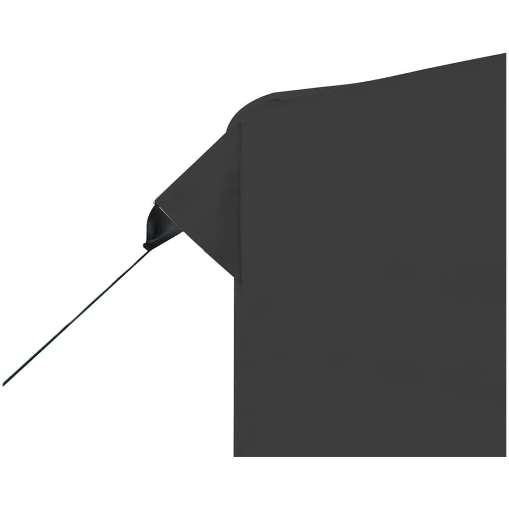 Gazebo Pieghevole Con Pareti Alluminio 2x2 M Antracite - Foto 8