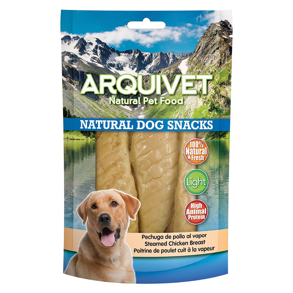 Snack Naturale Per Cani Di Petto Di Pollo Al Vapore 110 Gr - Foto 1