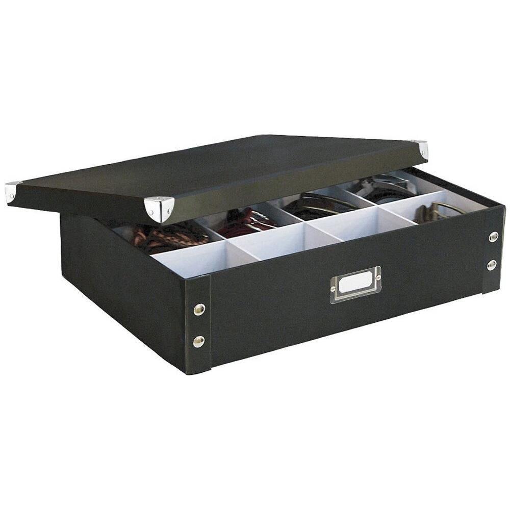 Scatola Per Cravatte E Strisce, Colore: Bianco - Foto 1