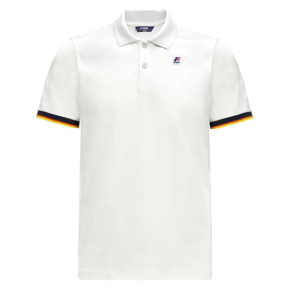 T-shirt Vincent Contrast Stretch Uomo - White Xl - Foto 1