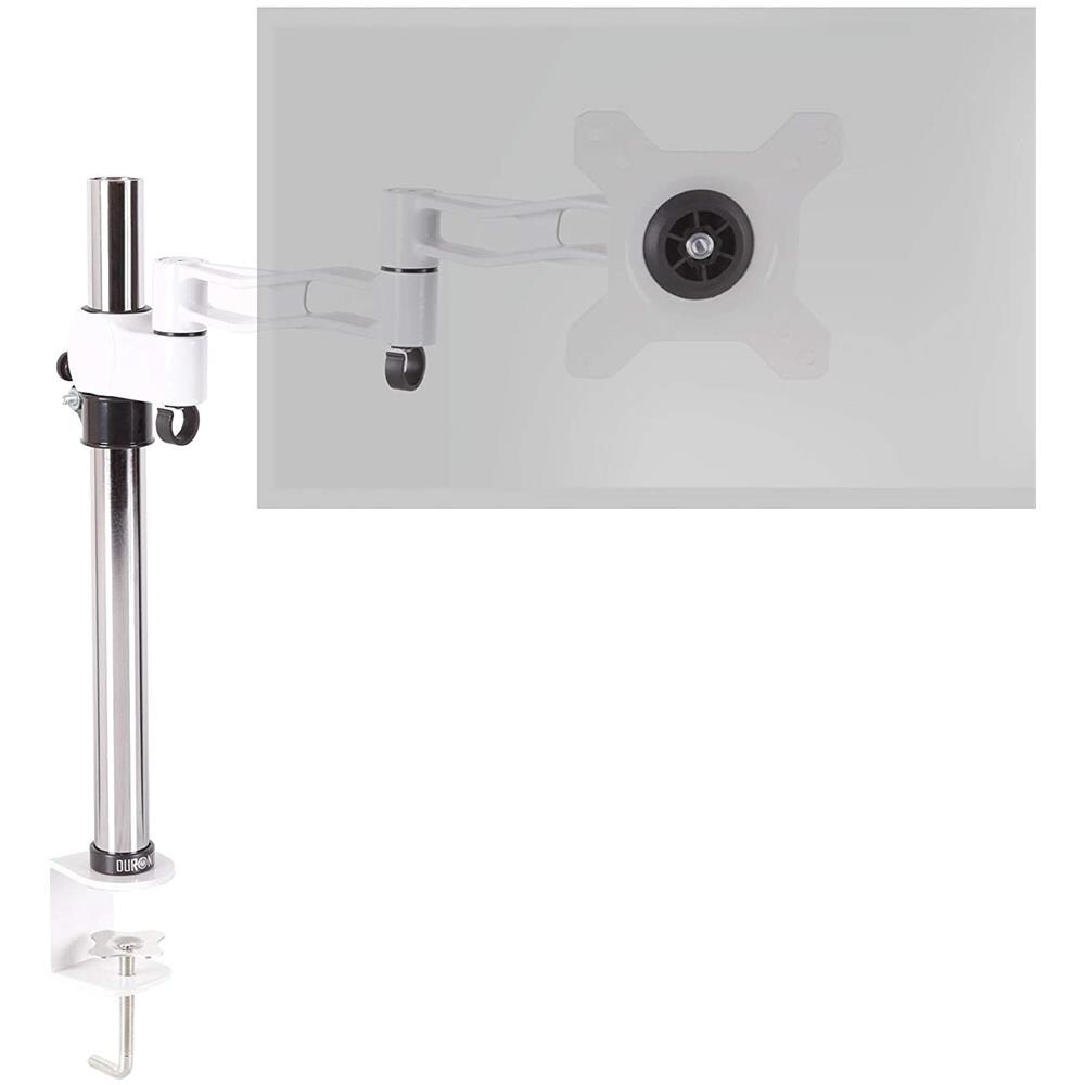 DM351X3 WE Supporto da Scrivania per Monitor 13 - 27" Portata Max 10 Kg - Foto 1