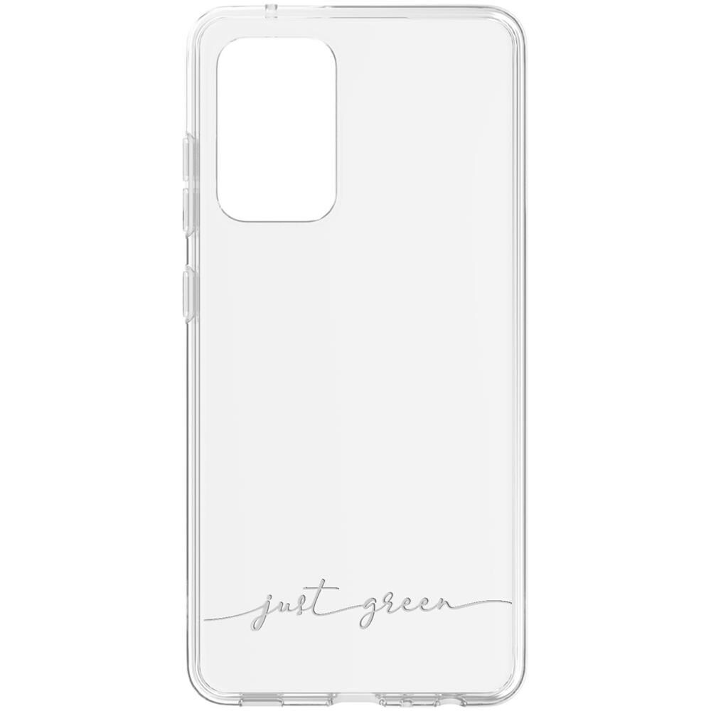 Cover Biodegradabile Per Samsung Galaxy A52 / A52s Just Green Trasparente - Foto 1