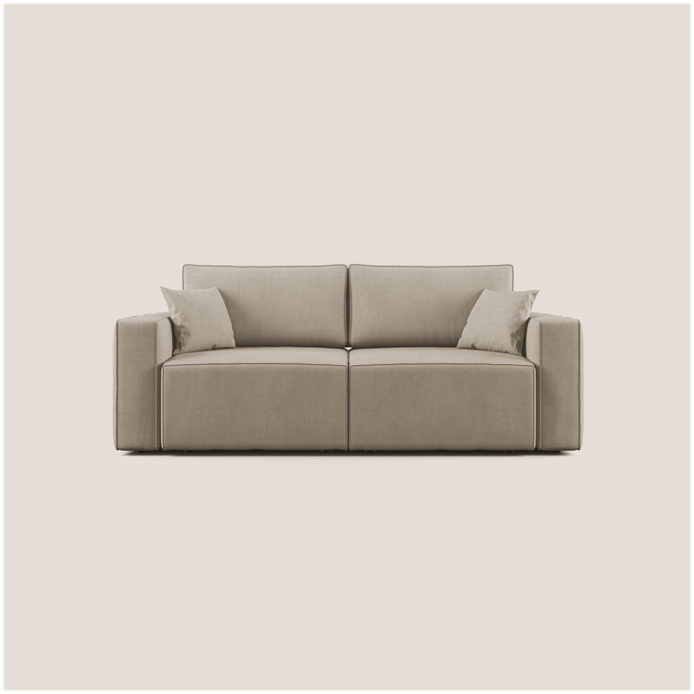Morfeo Divano Con Sedute Estraibili T02 Beige - Foto 1