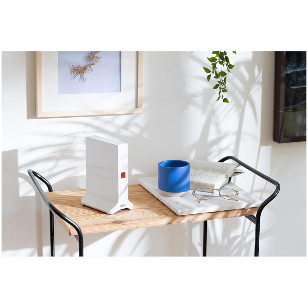 Access Point WLAN FRITZ!Repeater 3000 AX Tri-Band 2400 Mbps 1 Porta Ethernet LAN - Bianco - Foto 3