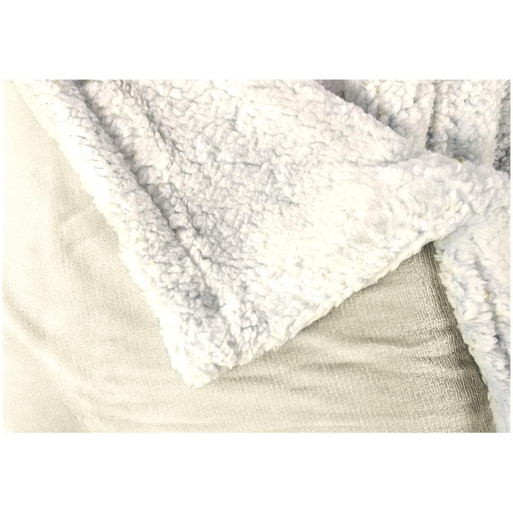 Briebe - Coperta Per Divano / Letto 130x160cm A Doppio Strato In Pile Calde, Accoglienti  Perla - Foto 2