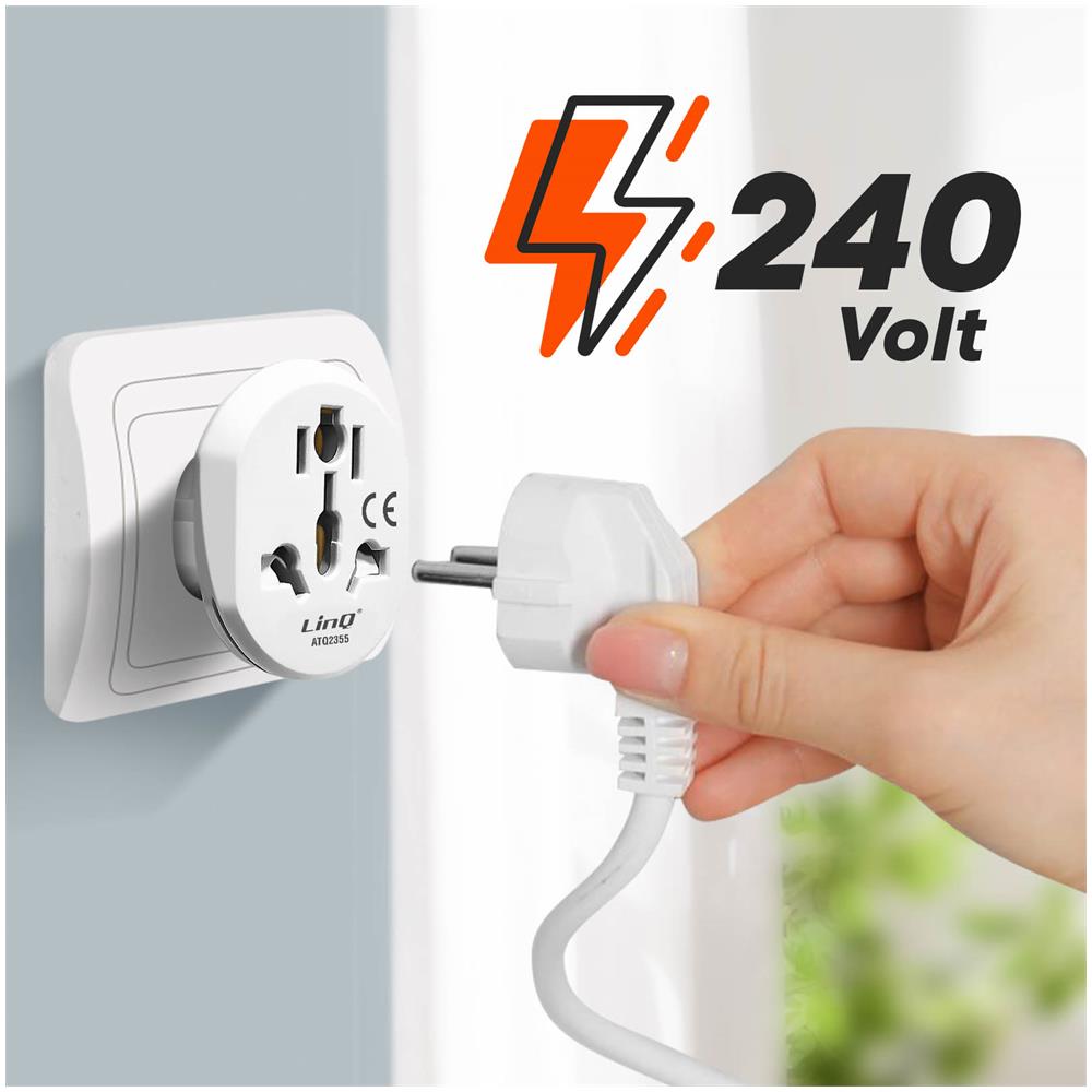 Adattatore Di Ricarica Universale Con Presa G Bianco - Foto 2