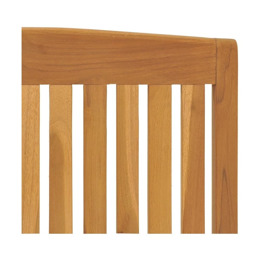 Sedie Da Giardino Reclinabili 4 Pz In Legno Massello Di Teak - Foto 2