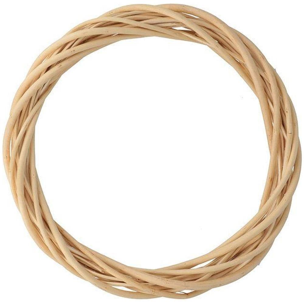 4 Ghirlande Decorative In Vimini 25 Cm - Foto 1